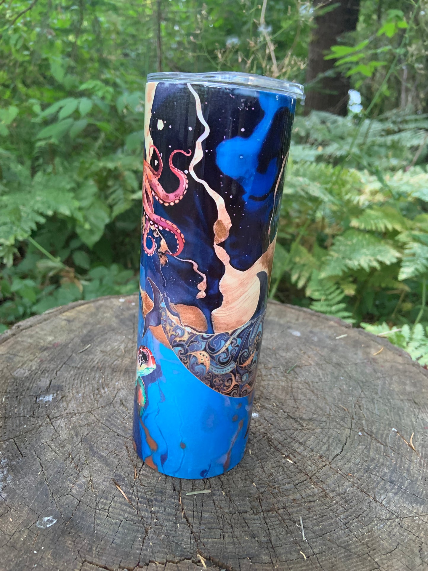 Under the Deep Blue Sea tumbler