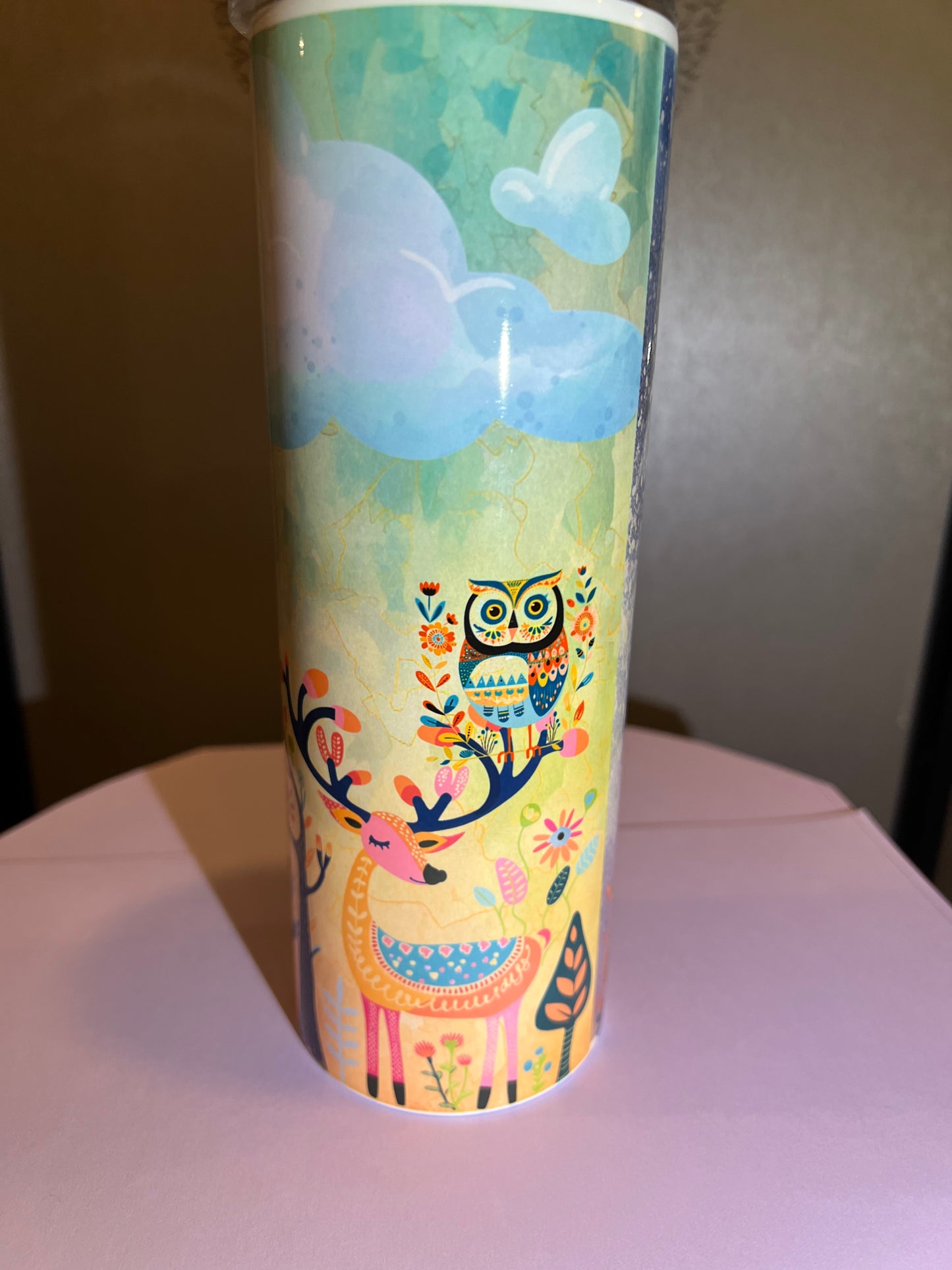 Folk Art Tumbler