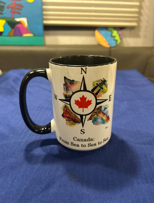 Canada: From Sea to Sea to Sea 15oz Mug