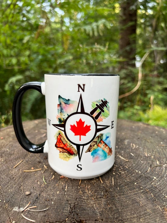 The Canadian Compass mug