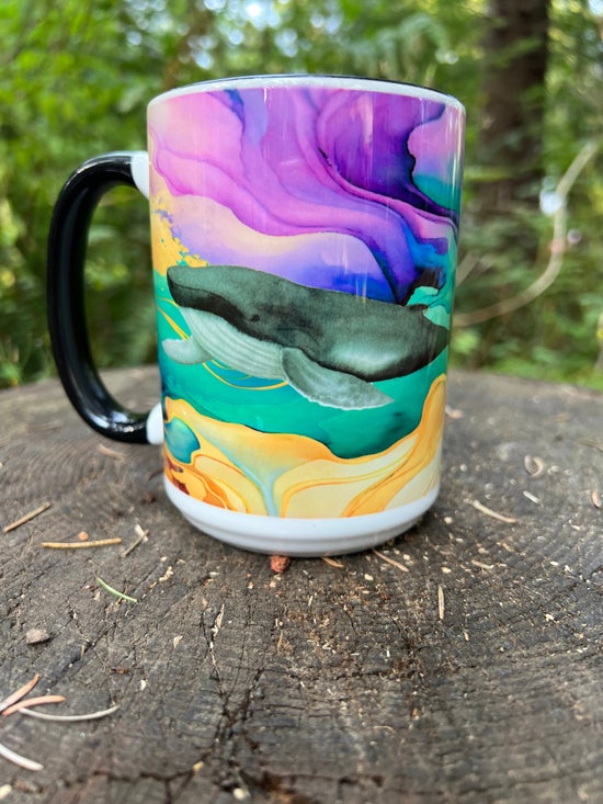 Humpback whales mug