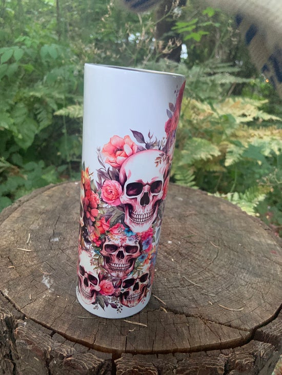 Skull tumbler