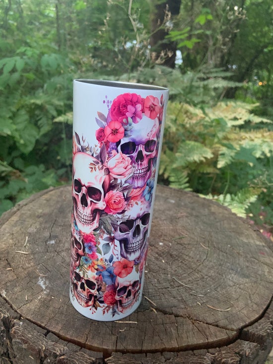 Skull tumbler