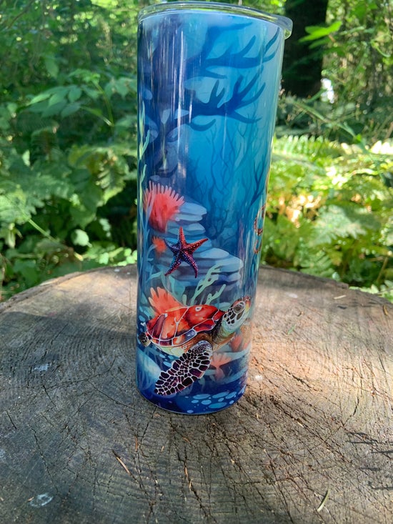 Under the sea! tumbler