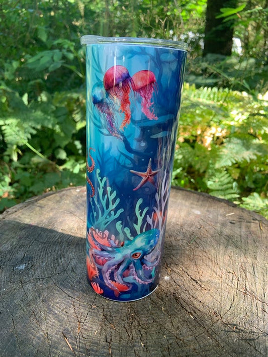 Under the sea! tumbler