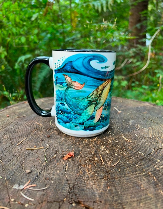 The Whales mug