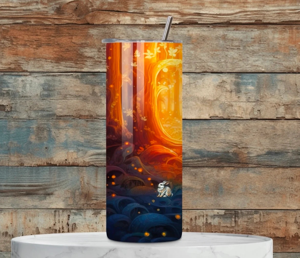 Whimsical Forest tumbler